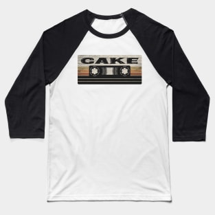 Cake Mix Tape Baseball T-Shirt